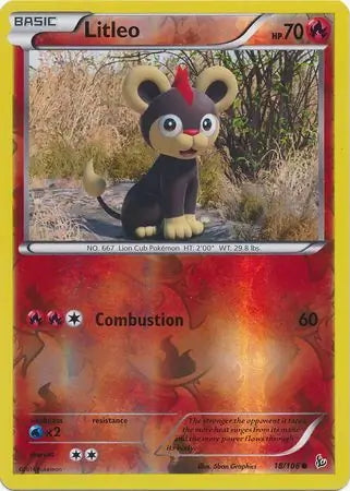 Flashfire Litleo #18/106 reverse holo